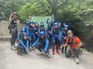 Outdoor learning trip: canyoning challenge