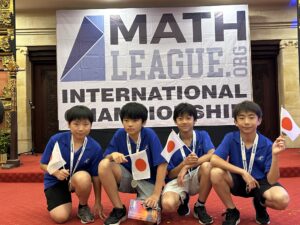 Team silver medal in the Math League competition